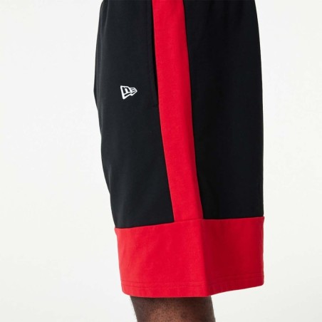 Pantalón Corto Negro Y Rojo Chicago Bulls New Era