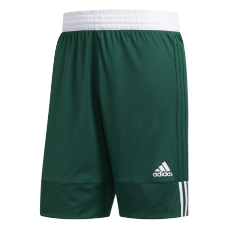 Pantalón Corto Adidas 3 Rayas Verde