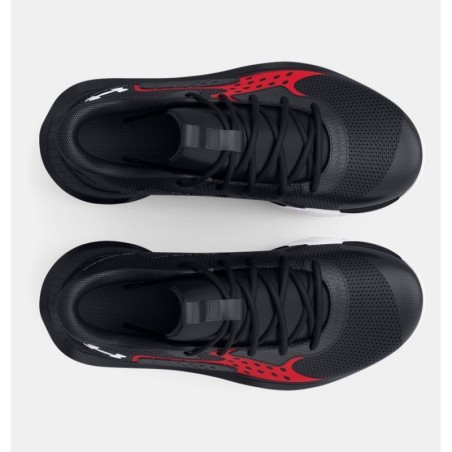 Zapatilla UA GS Jet 23 Negra y Roja