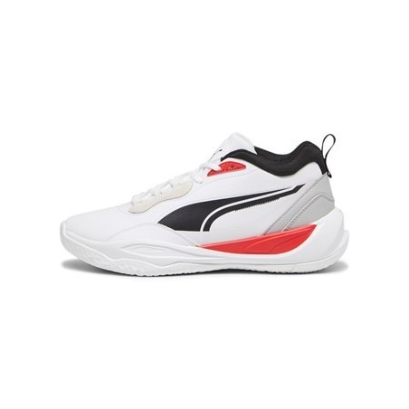 Zapatilla Puma Playmaker Pro Plus Blanca Y Roja