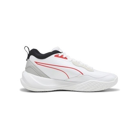 Zapatilla Puma Playmaker Pro Plus Blanca Y Roja