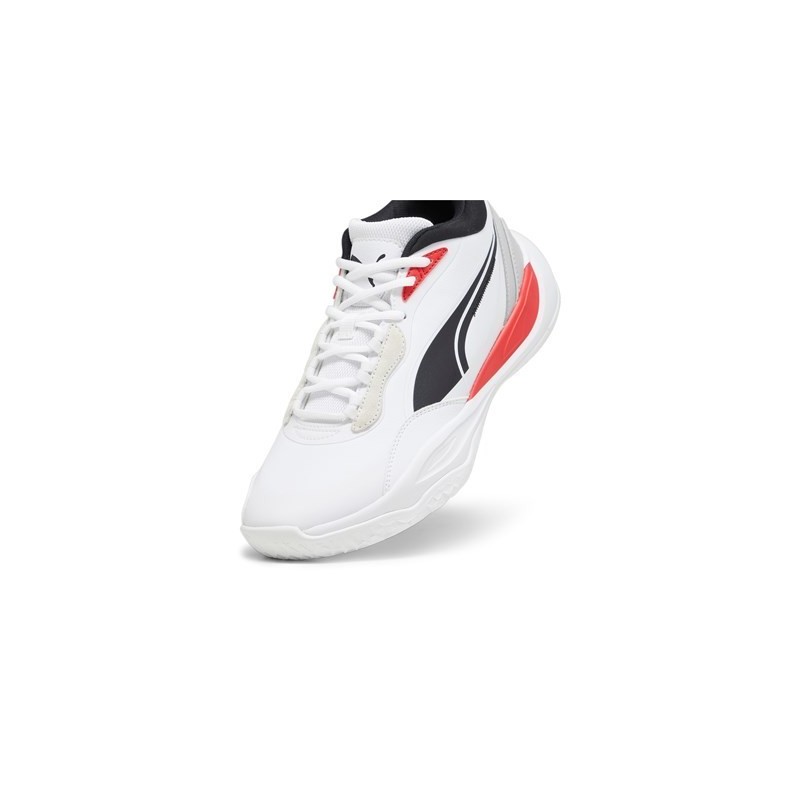 Zapatilla Puma Playmaker Pro Plus Blanca Y Roja