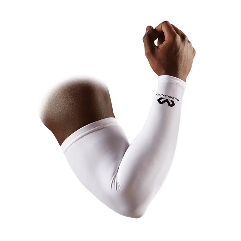 Mangas De Compresión Blanca Mcdavid