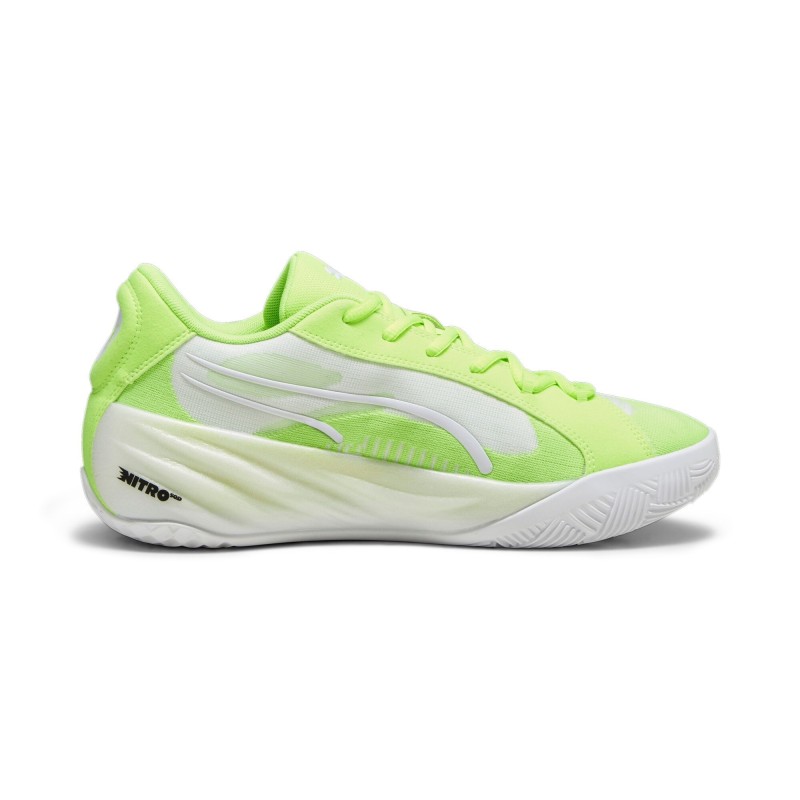 Zapatilla de Baloncesto Puma All Pro Nitro "Lime"
