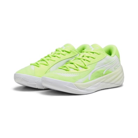 Zapatilla de Baloncesto Puma All Pro Nitro "Lime"