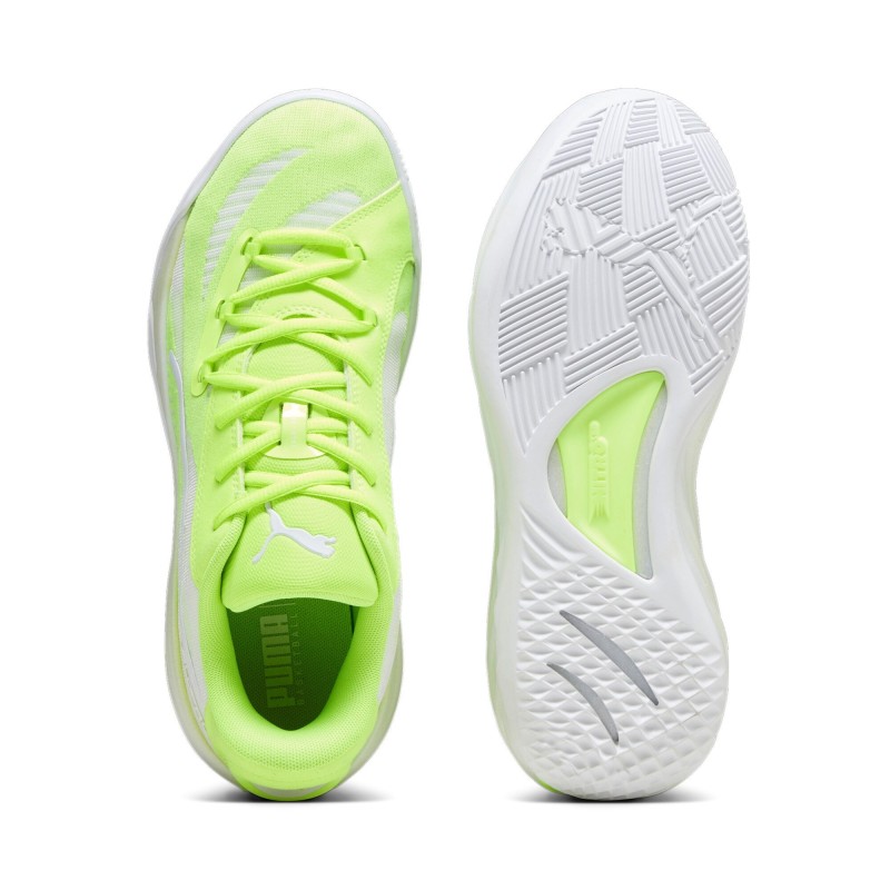 Zapatilla de Baloncesto Puma All Pro Nitro "Lime"