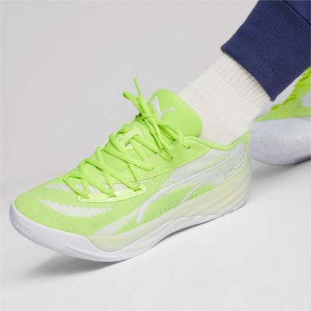Zapatilla de Baloncesto Puma All Pro Nitro "Lime"