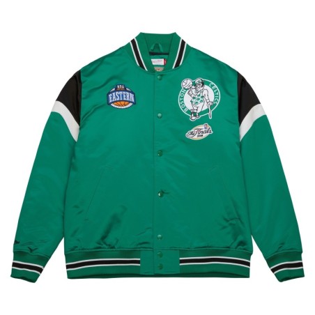 Mitchell & Ness Heavyweight NBA Boston Celtics Satin Jacket