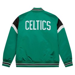 Mitchell & Ness Heavyweight NBA Boston Celtics Satin Jacket 2