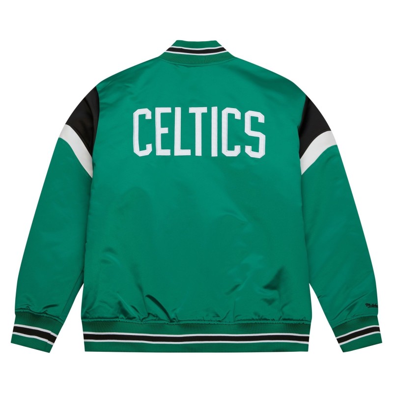 Mitchell & Ness Heavyweight NBA Boston Celtics Satin Jacket