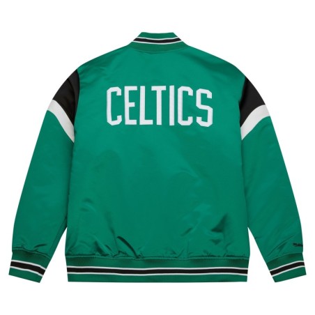 Mitchell & Ness Heavyweight NBA Boston Celtics Satin Jacket