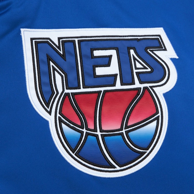 Mitchell & Ness Heavyweight NBA New Jersey Nets Satin Jacket