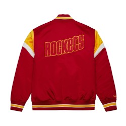 Mitchell & Ness Heavyweight NBA Houston Rockets Satin Jacket 2