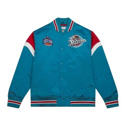 Mitchell & Ness Heavyweight NBA Detroit Pistons Satin Jacket