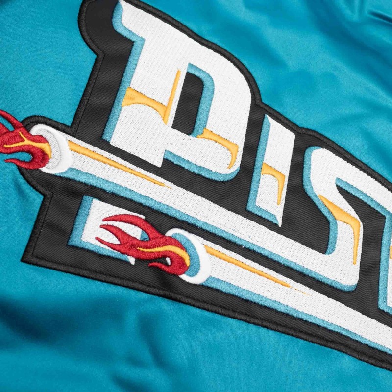Mitchell & Ness Heavyweight NBA Detroit Pistons Satin Jacket