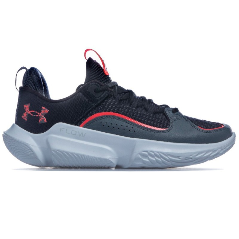 Zapatilla UA Flow Futr x3 Gris y Negra Under Armour