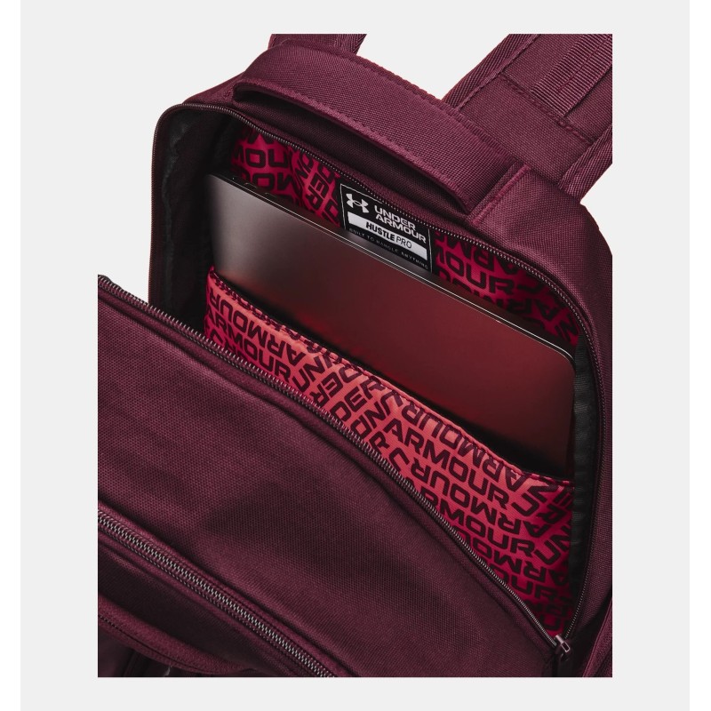 Mochila Under Armour Hustle Pro Granate 31,5L