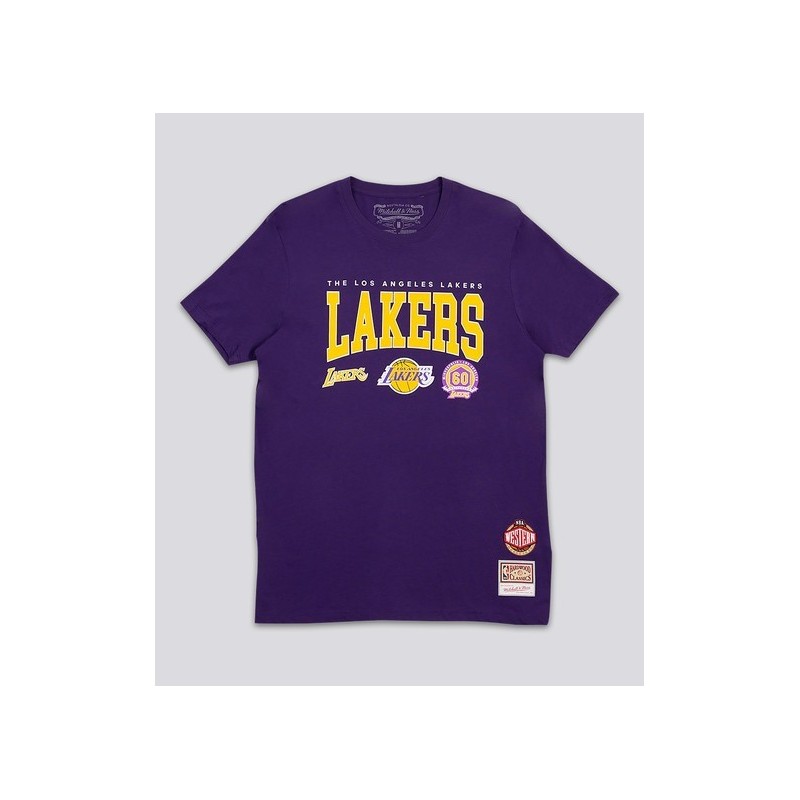 Camiseta NBA HWC Champ Stack Tee Los Angeles Lakers