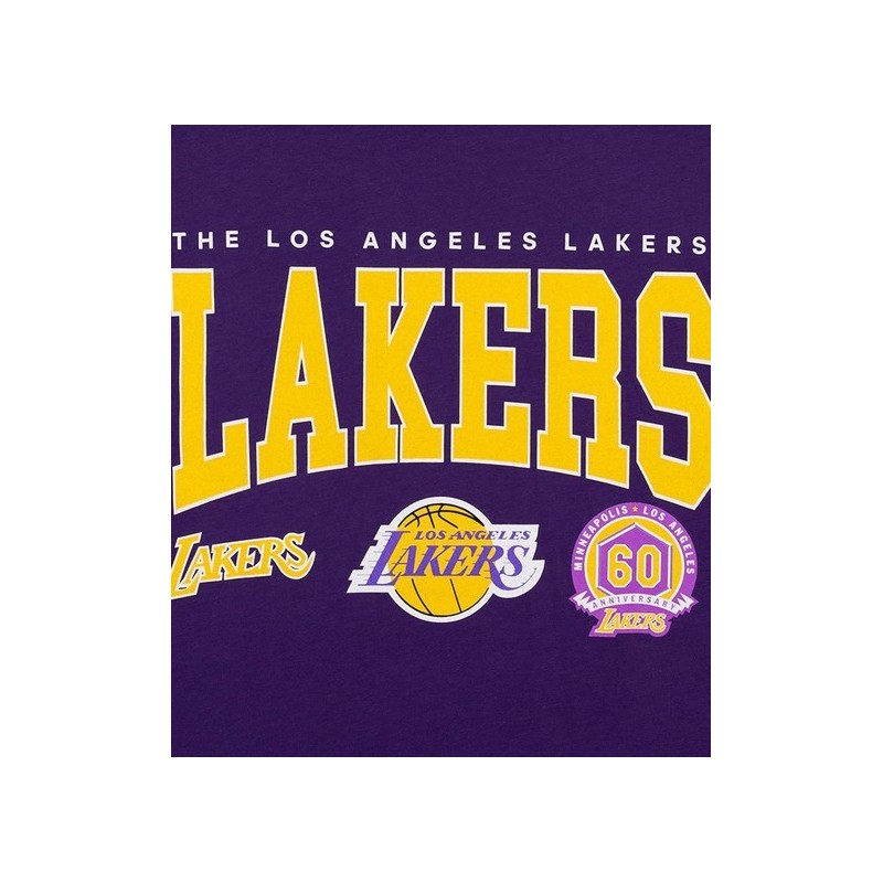 Camiseta NBA HWC Champ Stack Tee Los Angeles Lakers