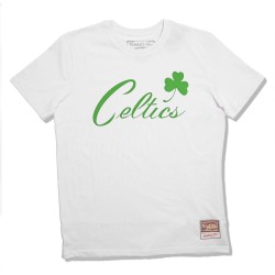 Camiseta NBA Team Logo Tee Boston Celtics Blanca