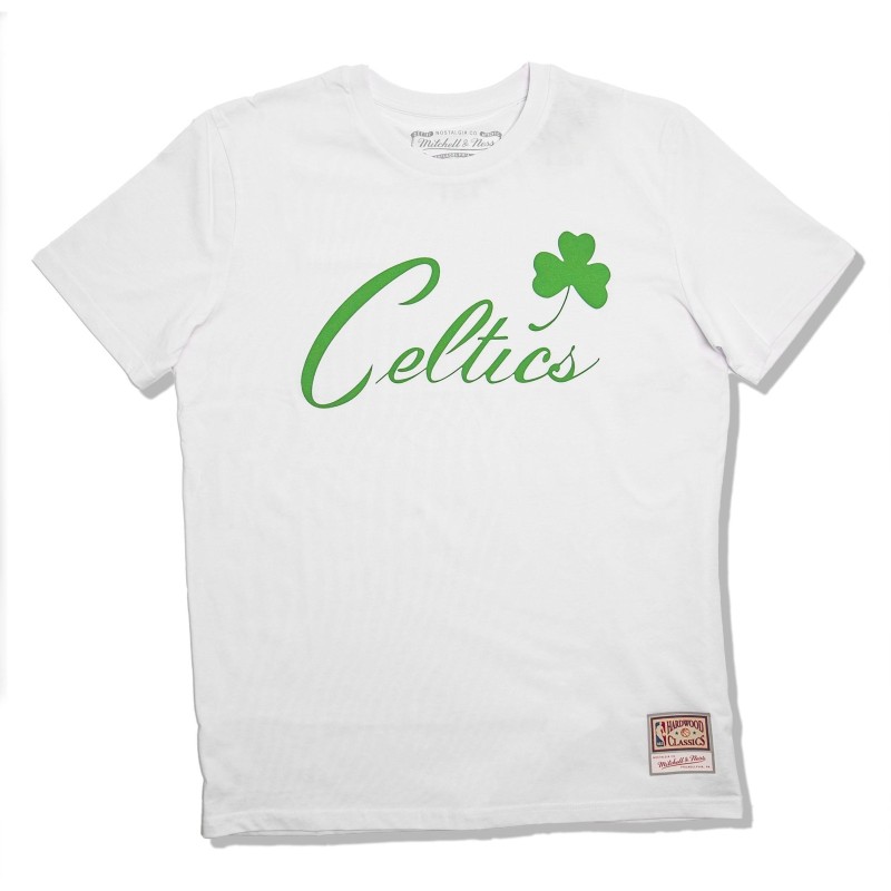 Camiseta NBA Team Logo Tee Boston Celtics Blanca