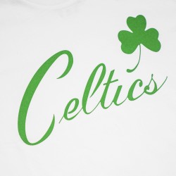 Camiseta NBA Team Logo Tee Upd Boston Celtics Blanca 2