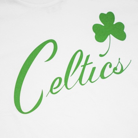 Camiseta NBA Team Logo Tee Boston Celtics Blanca