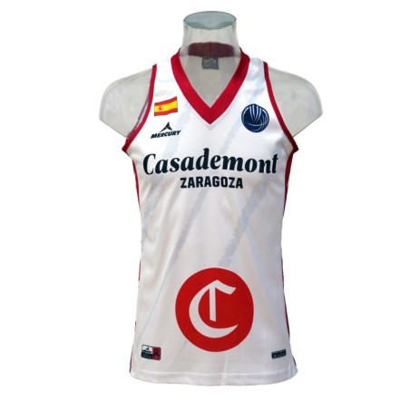 Camiseta Liga Endesa Zaragoza Casademont 2ª 23/24