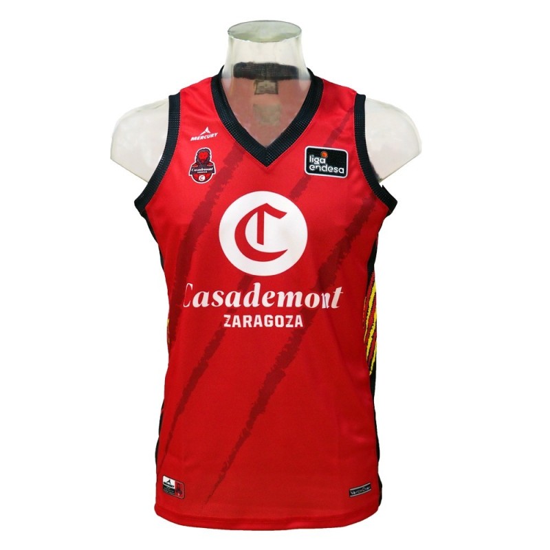 Camiseta Liga Endesa Casademont Zaragoza 1º 23/24