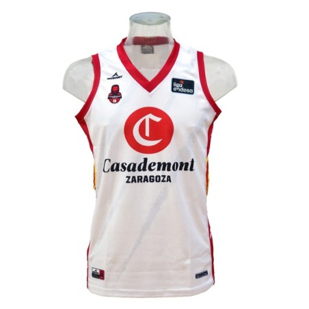Camiseta Liga Endesa Casademont Zaragoza 2ª 23/24