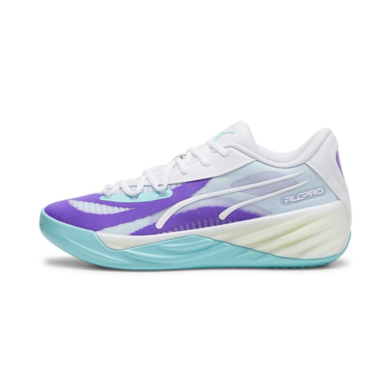 Zapatilla de Baloncesto Puma All Pro Nitro"Deep Aqua-Purple Glimmer"