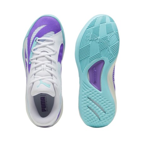 Zapatilla de Baloncesto Puma All Pro Nitro"Deep Aqua-Purple Glimmer"