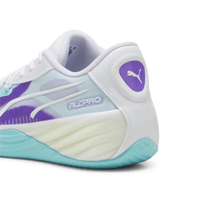 Zapatilla de Baloncesto Puma All Pro Nitro"Deep Aqua-Purple Glimmer"