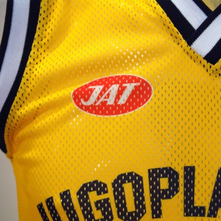 Camiseta Réplica Toni Kukoc Jugoplastika Amarilla