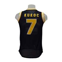 Camiseta Réplica Toni Kukoc Jugoplastika Negra 2
