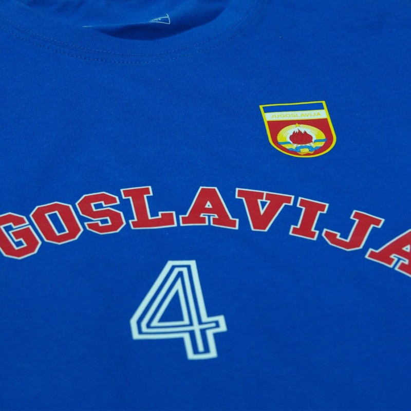 Camiseta Manga Corta N&N FIBA Petrovic Jugoslavija