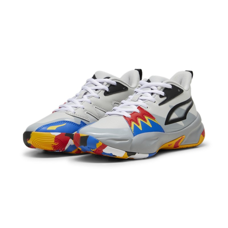 Zapatilla de Baloncesto Puma Genetics "Cool Gray" Jr.