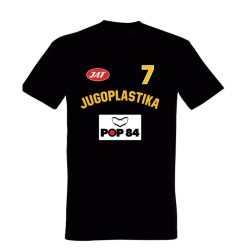 Camiseta N&N FIBA Kukoc Jugoplastika Negra