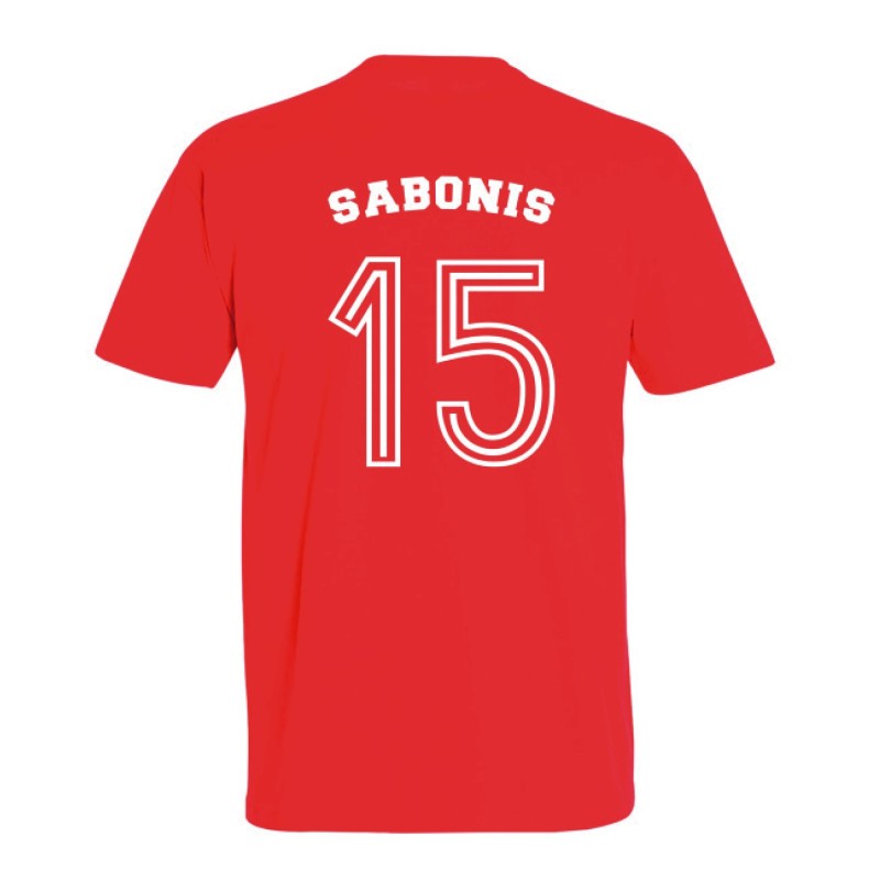 Camiseta Manga Corta N&N FIBA Sabonis CCCP
