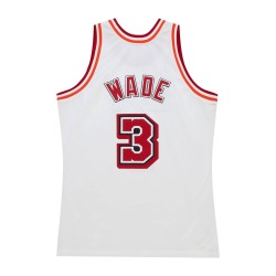 Swingman NBA Dwyane Wade Miami Heat Blanca 2007-2008 2