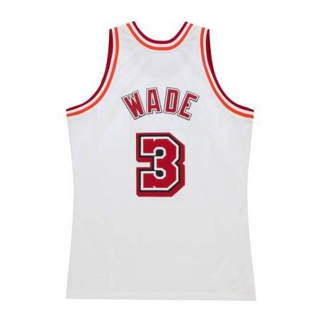 Swingman NBA Dwyane Wade Miami Heat Blanca 2007-2008