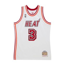 Swingman NBA Dwyane Wade Miami Heat Blanca 2007-2008