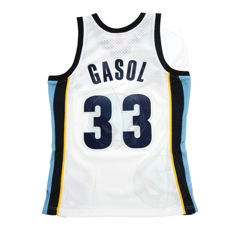 Swingman NBA Marc Gasol Memphis Grizzlies Blanca 2010-2011