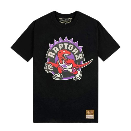 Camiseta NBA Team Logo Tee Toronto Raptors Negra