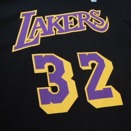 NBA Name & Number Magic Johnson Los Angeles Lakers Tee