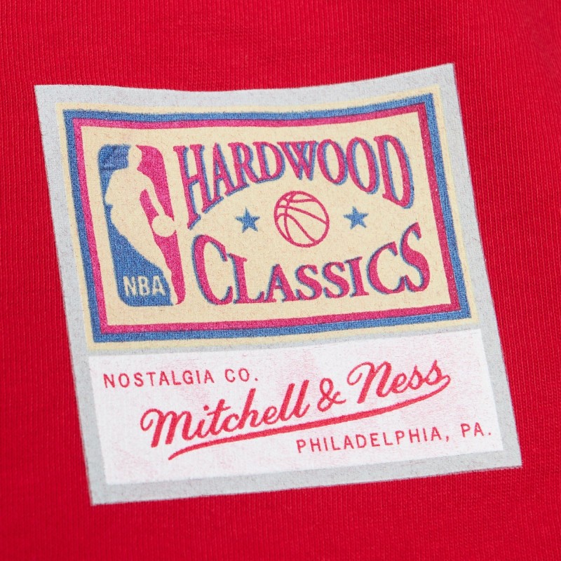 NBA Name & Number Dennis Rodman Chicago Bulls Red Tee