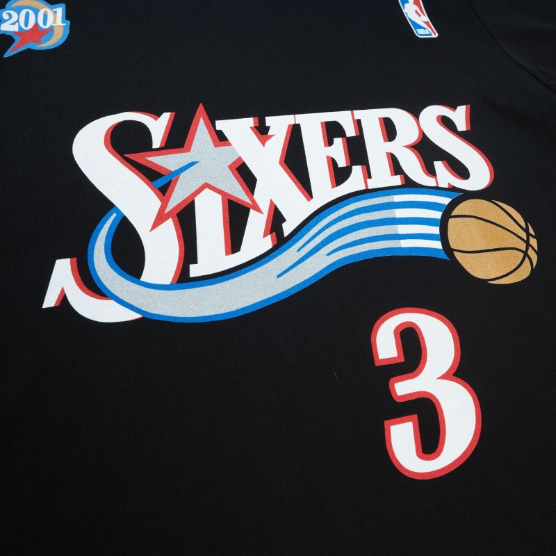Camiseta Mitchell & Ness de Allen Iverson en Philadelphia 76ers