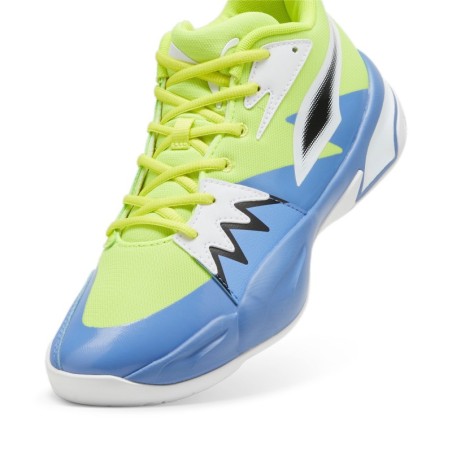Zapatilla de Baloncesto Puma Genetics "Lima y Azul"
