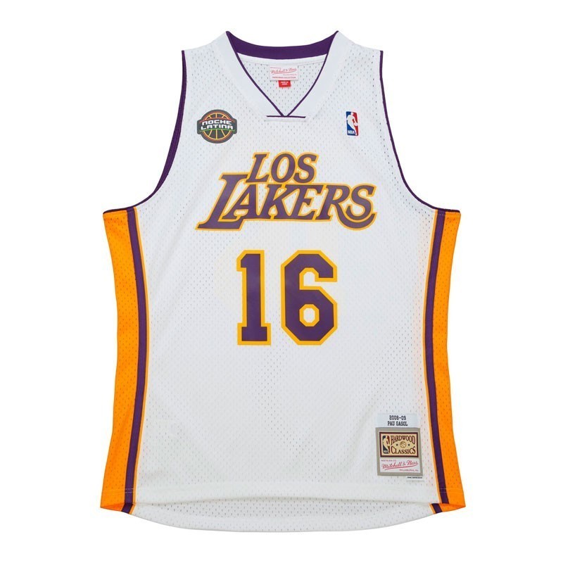 Swingman NBA Pau Gasol Los Lakers Noches Latinas 2008/09