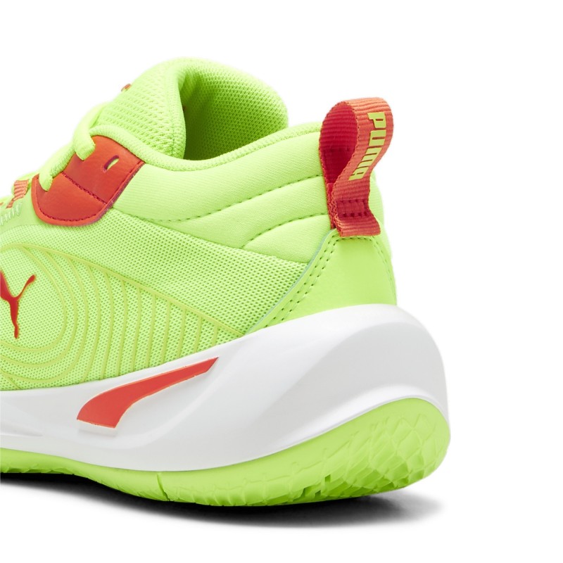 Zapatilla de Baloncesto Puma Playmaker Pro Jr Neón